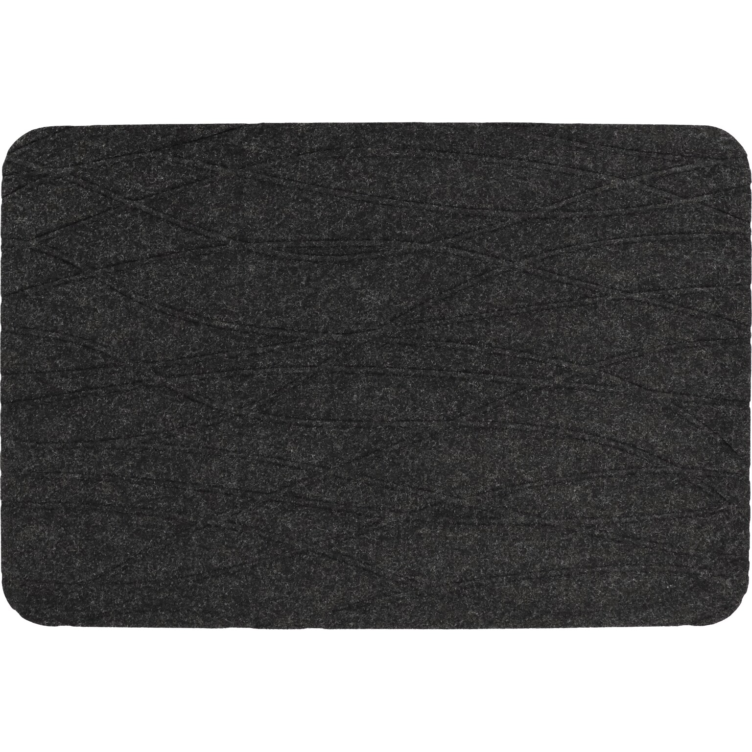 M + A Matting TuffComfort Anti-Fatigue Commercial Standing Desk Floor Mat, 2 x 3, Coal Black (5230232232107)