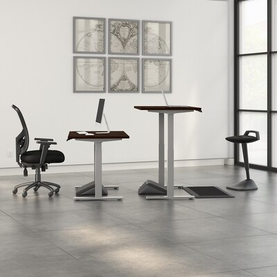 Bush Business Furniture Move 60 Series 27''-47'' Adjustable Standing Desk, Mocha Cherry (M6S4830MRSK)