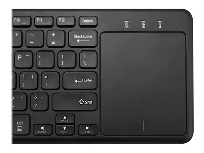 Adesso SlimTouch Wireless Keyboard, Black (WKB-4050UB)