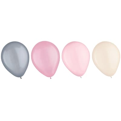 Party City Color Mix Balloons 11 Latex, Boho Warm, 15/Pack (AM111921)