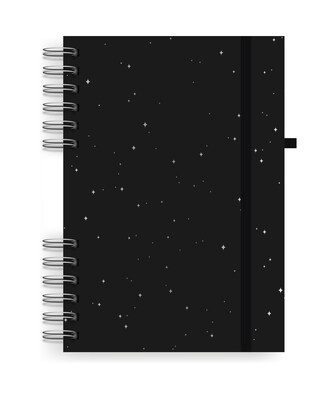 Astrobrights Twin Wire Journal, 6.5 x 8.25, Assorted Colors, 180 Pages, 2/Pack (91556)