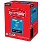 Community Coffee Breakfast Blend Coffee Keurig® K-Cup® Pods, Medium Roast, 24/Box (5000374324)