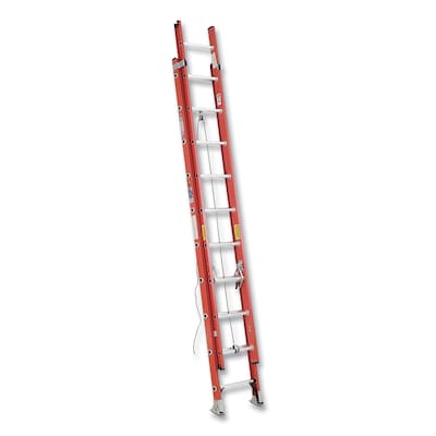 Werner 20 Fiberglass Extension Ladder, 300 lbs. Capacity (D6220-2)