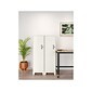 Space Solutions 49.38" Pearl White Storage Locker (25226)