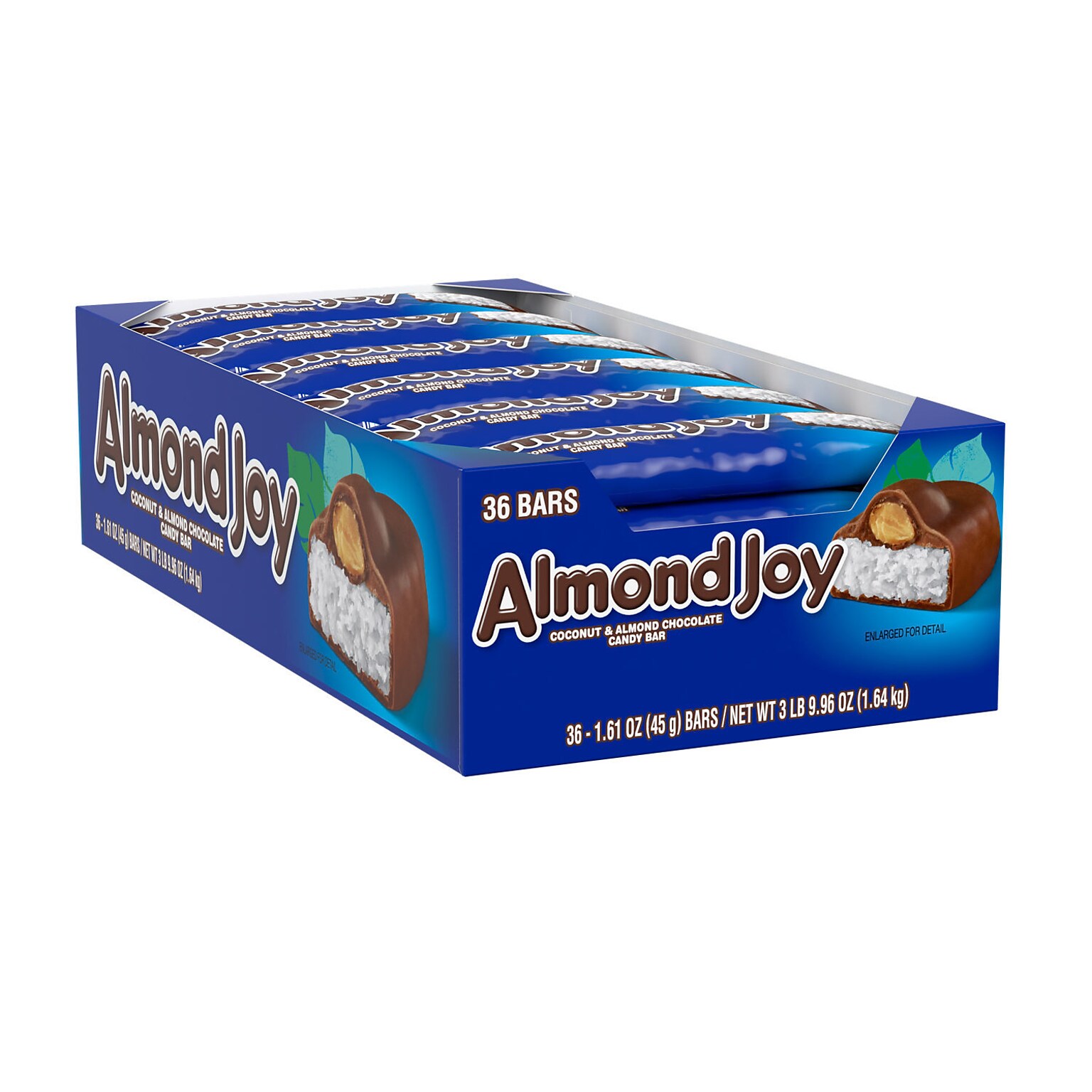 Almond Joy Coconut & Almond Milk Chocolate Candy Bars, 1.61 oz., 36/Box (HEC00320)