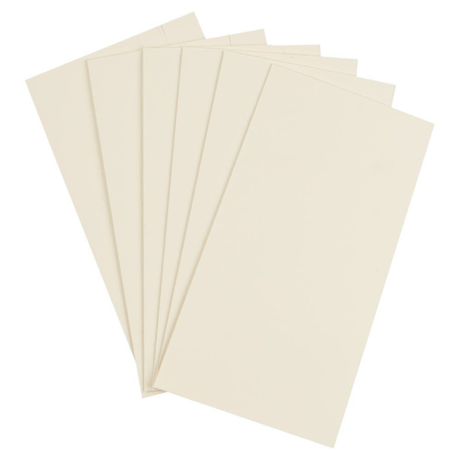 JAM Paper Gift Wrap, 25 x 20, Ivory, 6/Pack(2770135262IV)