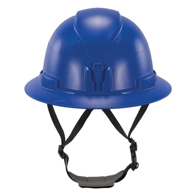Ergodyne Skullerz 8963 PC-ABS Type II, Class E, 6-point Ratchet Suspension Full Brim Safety Helmet,
