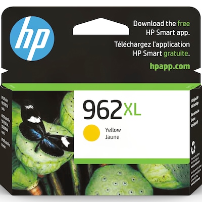 HP 962XL Yellow High Yield Ink Cartridge (3JA02AN#140)