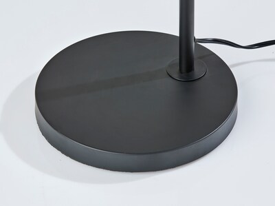 Simplee Adesso Tahoma 59"H Black Floor Lamp with Rope Shade (SL9501-01)