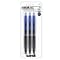 uniball 307 Retractable Gel Pens, Medium Point, 0.7mm, Blue Ink, 3/Pack (1927593)