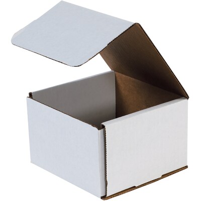 6 x 6 x 4 Crush-Proof Mailer, White, 50/Bundle (M664)