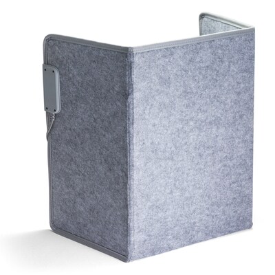 Heetz Portable Radiant Electric Heater, Gray (HTZ100)