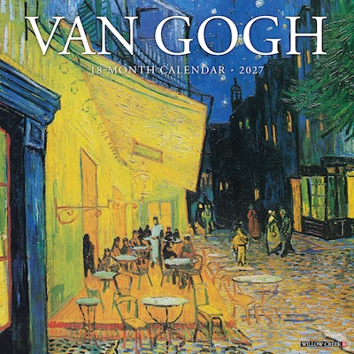 2027 Willow Creek Van Gogh 12 x 12 Monthly Wall Calendar, Assorted Colors (62777)