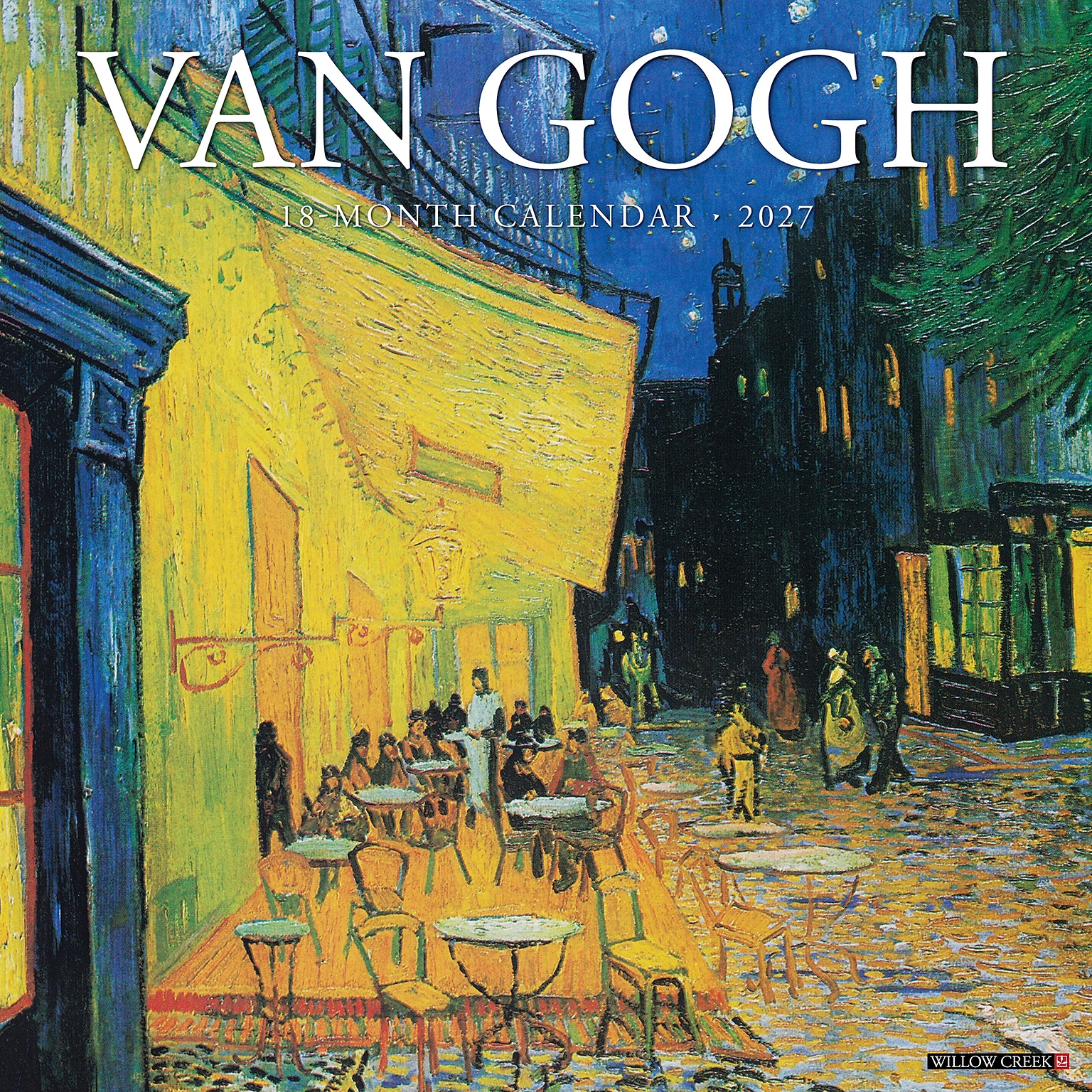 2027 Willow Creek Van Gogh 12 x 12 Monthly Wall Calendar, Assorted Colors (62777)