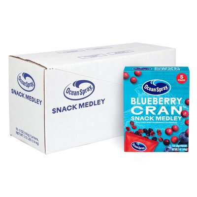 Ocean Spray Blueberry Cran Snack Medley, 1 oz, 10/Pack (307-00426)