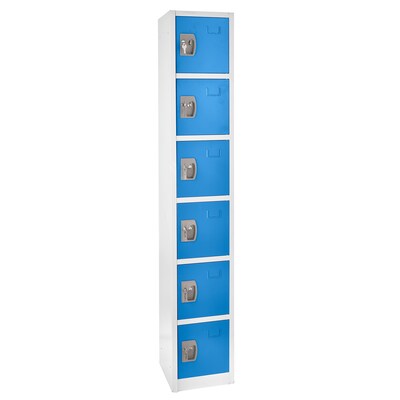 AdirOffice 72 6-Tier Blue Storage Locker (629-206-BLU)