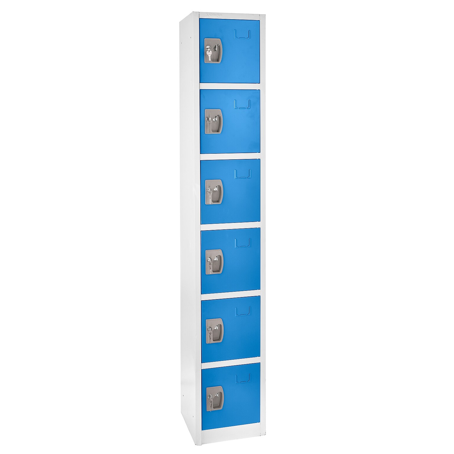 AdirOffice 72 6-Tier Blue Storage Locker (629-206-BLU)