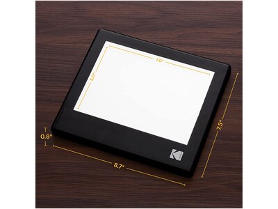 Kodak LED Light Box for Negatives, 7 x 5, Black (RODLLP7X5)