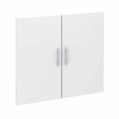 Bush Business Furniture Studio C Bookcase Door Kit, White (SCB236WH)