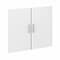 Bush Business Furniture Studio C Bookcase Door Kit, White (SCB236WH)