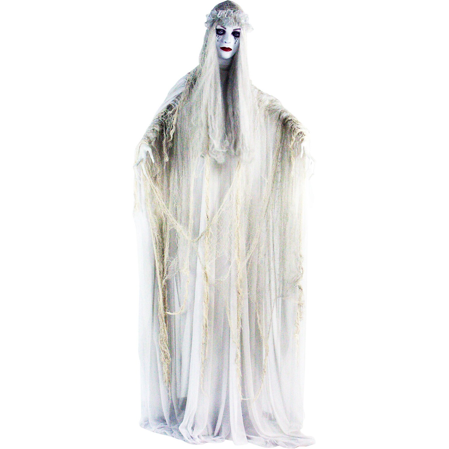 Haunted Hill Farm Life-Size Animatronic Ghost Bride (HHLADY-2FLSA)