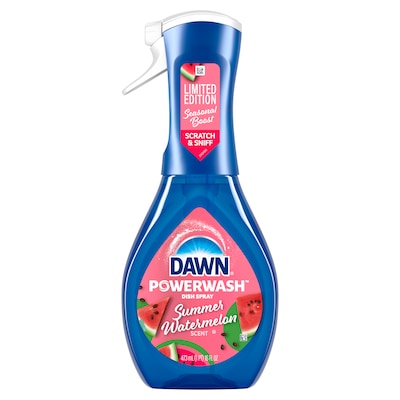 Dawn Powerwash Dish Soap Spray, Summer Watermelon, 16 oz. (15936)