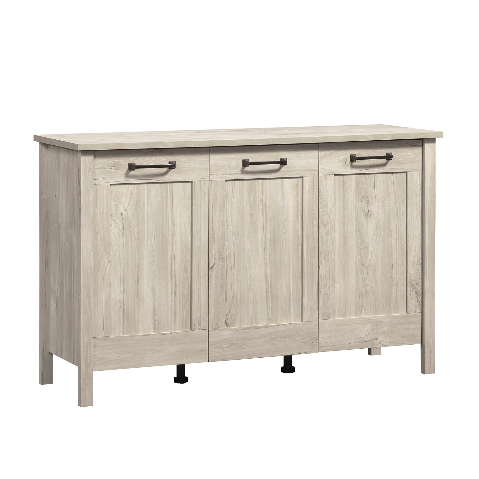 Sauder Select 30H Storage Cabinet with 4 Shelves, Chalk Oak (433932)