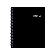 2024-2025 Blue Sky Enterprise 7 x 9 Academic Weekly & Monthly Planner, Plastic Cover, Black (13198