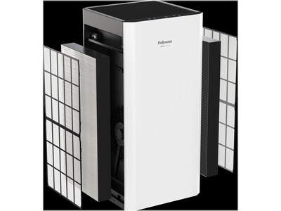 Fellowes AeraMax SV H13 True HEPA Air Purifier, White/Black (9794501)