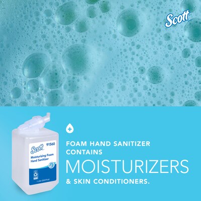 Scott Pro Foaming Hand Sanitizer Refill, Fresh Scent, 1000 mL., 6/Carton (91560)