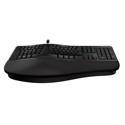Incase Designed by Microsoft Wired Ergonomic Keyboard, Black (LXM-00001)