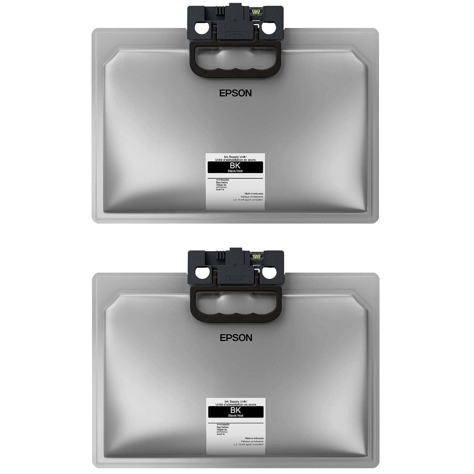 Epson T12J Black Extra High Yield Ink Cartridges, 2/Pack