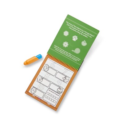 Melissa & Doug On the Go Water Wow! Reusable Water-Reveal Pad, 48/Pack (5399)
