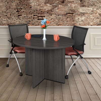 Regency Legacy 42 Round Conference Table, Ash Grey (LCTR42AG)