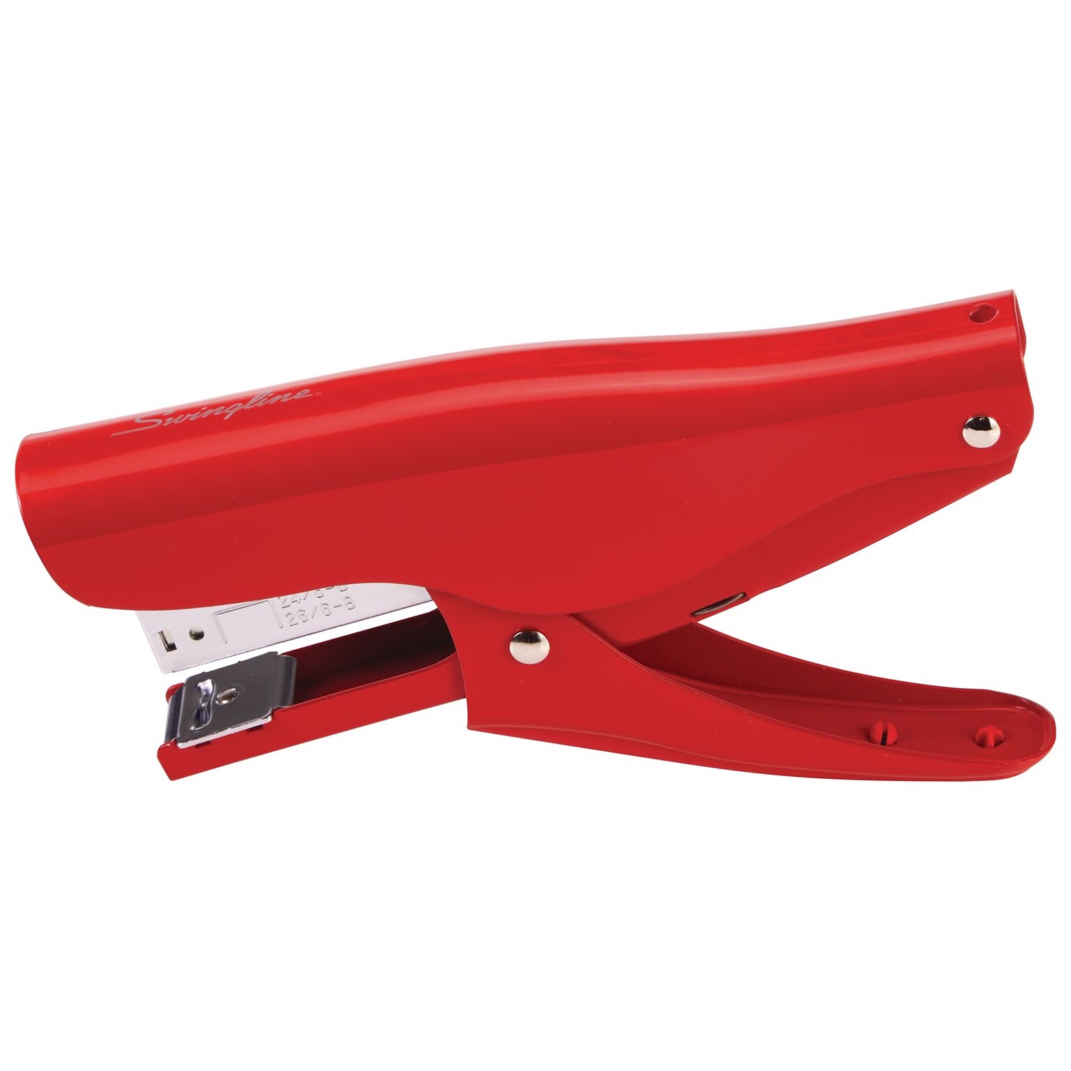 Swingline Vintage Plier Stapler, 25-Sheet Capacity, Red (S701059)