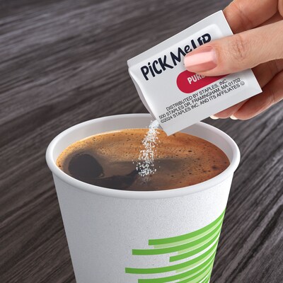 Pick Me Up Provisions™ Pure Sugar, Packets, 2000/Box (PM62431/72101)