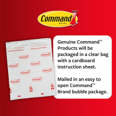 Command Medium Picture Hanging Strips, Damage Free Hanging of Dorm Decorations, 22 Pairs, 44 Command Strips (17204-22NA)