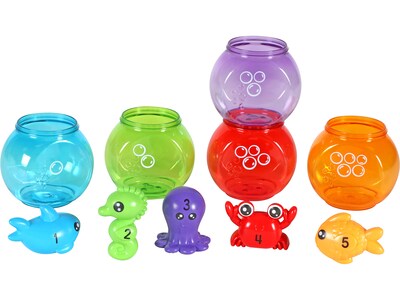 Learning Resources Peekaboo Fishbowl Friends Early Development Set (LER6814)
