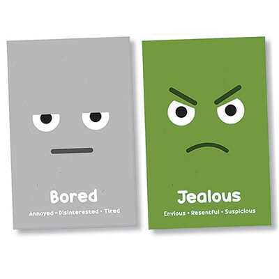 North Star Teacher Resources 11" x 17" SEL: Identifying Emotions Bulletin Board Set, 8/Set (NST3507)