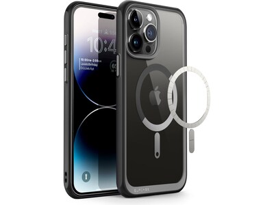 SUPCASE Unicorn Beetle MAG MagSafe Phone Case for iPhone 15 Pro, Black (SUP-iPhone2023Pro-6.1-UBMag-Black)