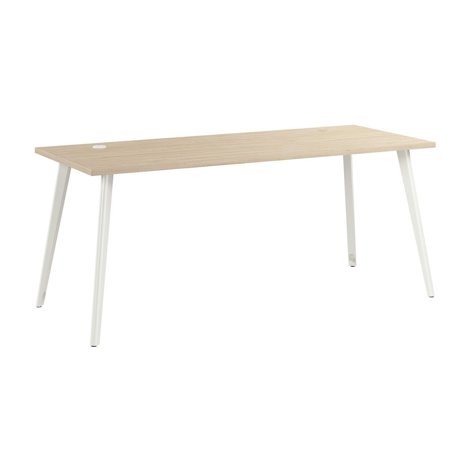 Bush Business Furniture Vista 72W Computer Desk, Natural Elm (VSD172NE)