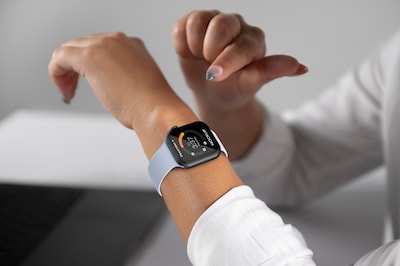 LAX Dual Clasp Silicone Band for Apple Watch, Sky Blue