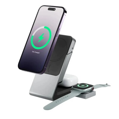 ALOGIC Matrix Magnetic Wireless Charging Dock, 30W, 1.5 ft., Black (MSCDDAWC-US)