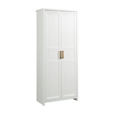 Sauder Select 71H Storage Cabinet with 4 Shelves, White (443650)