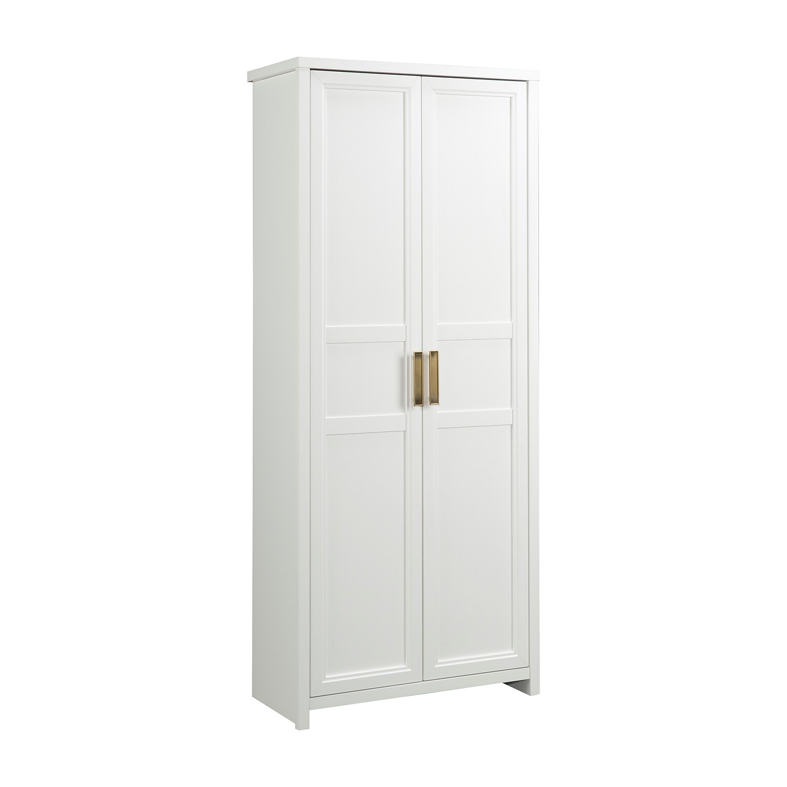 Sauder Select 71H Storage Cabinet with 4 Shelves, White (443650)