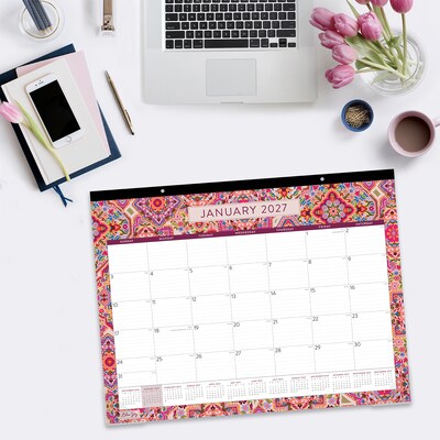 2027 Blue Sky Amalia 22" x 17" Monthly Desk Pad Calendar (148773-27)