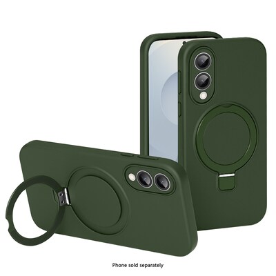SaharaCase Venture Series MagSafe Phone Case for Samsung Galaxy S25 Edge, Shock Absorbing, Cactus Green (CP00832)