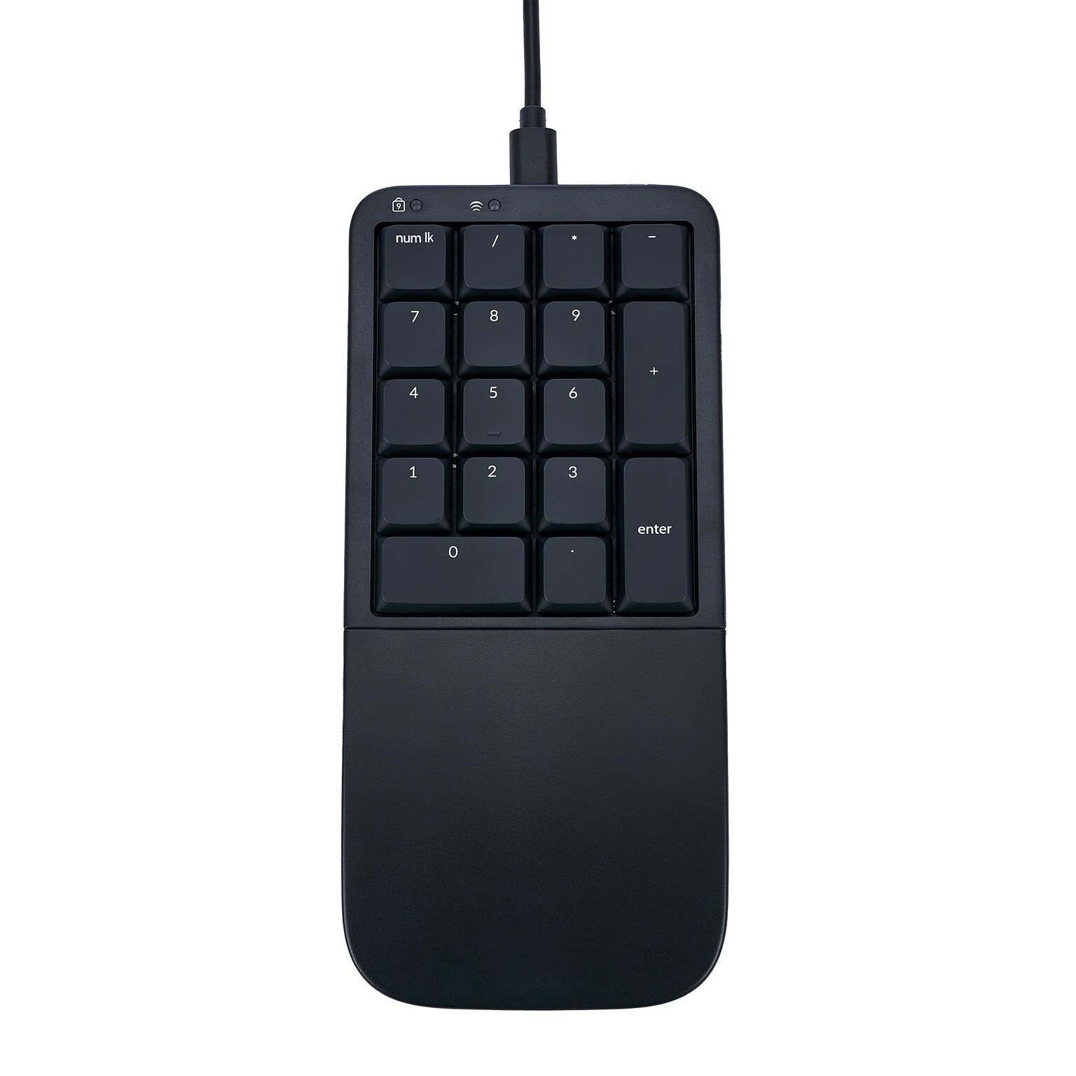 Kinesis Mechanical Wireless Ergonomic Keypad LP for Mac & PC, Black (KP150-LIN)