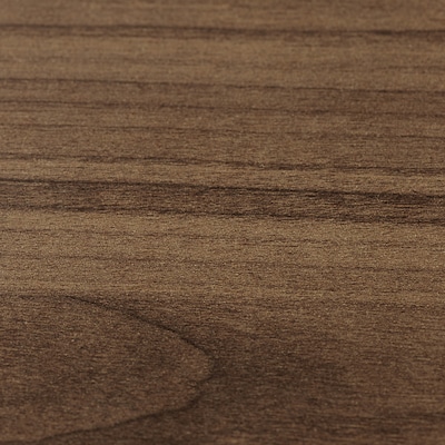 Lorell Essentials 72" W Oval Conference Table, Walnut Laminate (LLR69988)