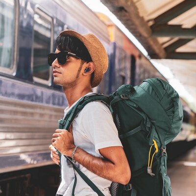 JVC Marshmallow Plus True Wireless Active Noise Canceling Earbuds with Microphone & Charging Case, Bluetooth, HA-A25T (Black)